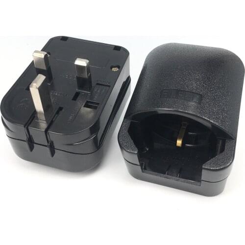 Universal Euro 250v 16A grounded 13a fused eu to uk Singapore Malaysia wire plug connector power cord converter fused plug