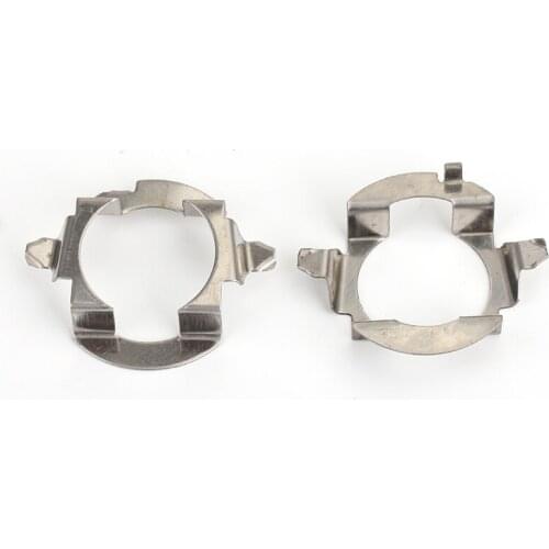 2pcs LED H7 Bulb Holder Adapter LED Headlight Headlamp H1 Base Adapter for Benz Volkswagen Touareg Octavia Opel Chery Riich G5