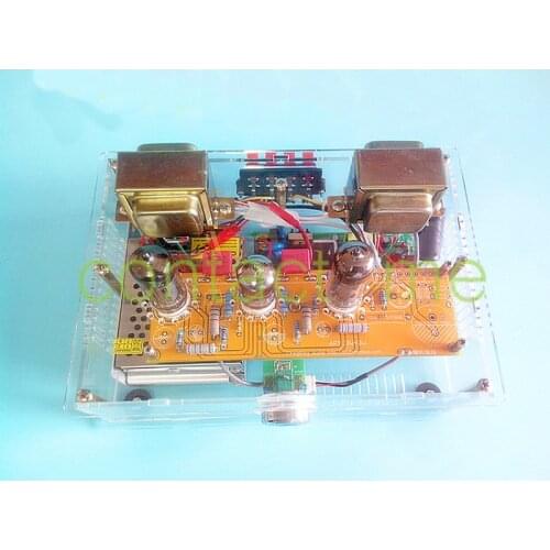 6N2 6P1 advanced vacuum tube amplifier kit or finished product, no BT.put power 3W*2, Input sensitivity: 500mv-2000mv