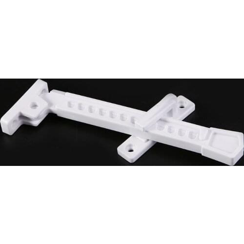 ABS Window Brace With Screws Window Sash Lock Child Safety Window Latch Window Stay Catch C90A