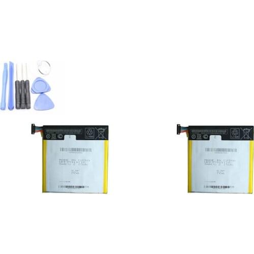 2x 3950mAh Replacement Battery For Asus Google Nexus 7" 7 II 2 2nd Gen 2013 C11P1303 ME571 ME57K ME57KL K009 K008 battery +Tool