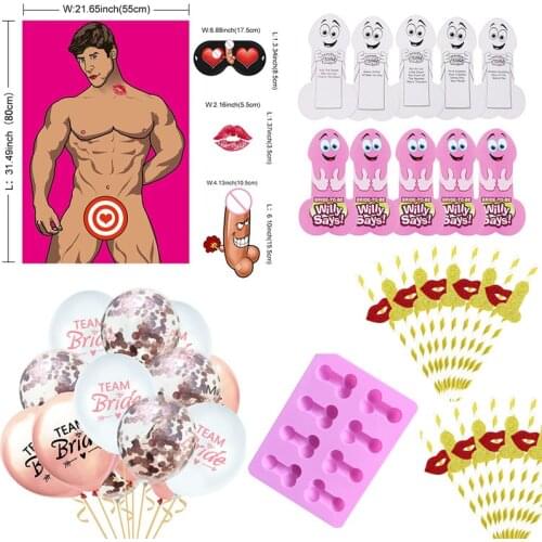 Bachelorette Favorite Party Team Bride To Be Hair Clip Bridal Shower Hen Night Decoration Gift Party Game Card Sash