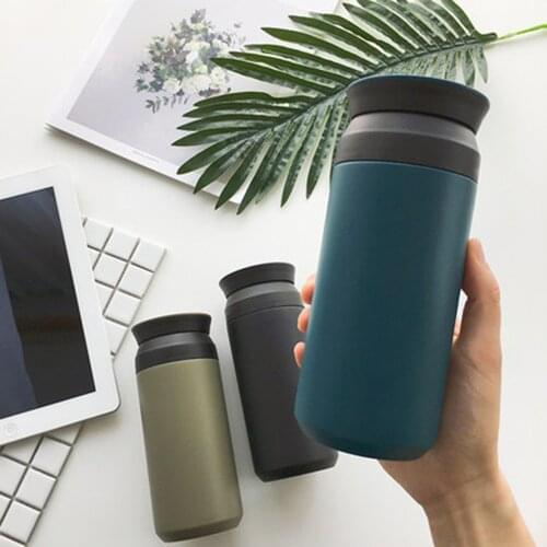 350ml Stainless Steel Travel Coffee Mug with Lid and Tea Filter Tumbler Vacuum Flask Thermos cup Thermal Water Bottle