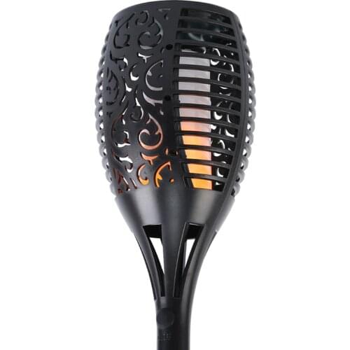 1/2/4/6 Pcs Solar Power Torch Flickering Flames 12 LED Lights Waterproof Garden Decoration Lamp ALI88