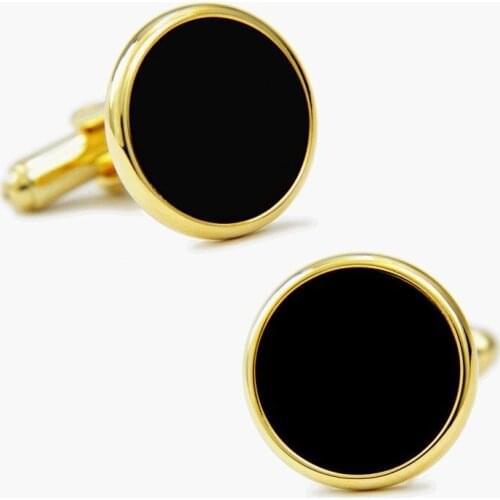 SPARTA Electroplated with Gold cufflinks mens Cuff Links + Free Shipping metal buttons