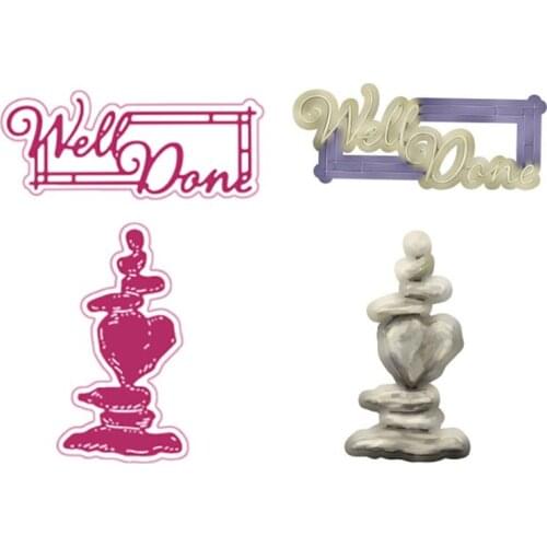 Well Done Metal Cutting Dies 2021 Arrival New Cut Die Various Card Series Scrapbook Paper Craft Knife Mould Blade Punch Stencils