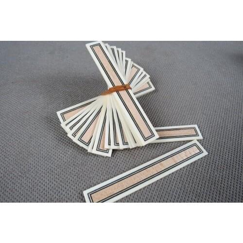 Classical Guitar bridge 5 pcs tie blocks inlay Maple A-19