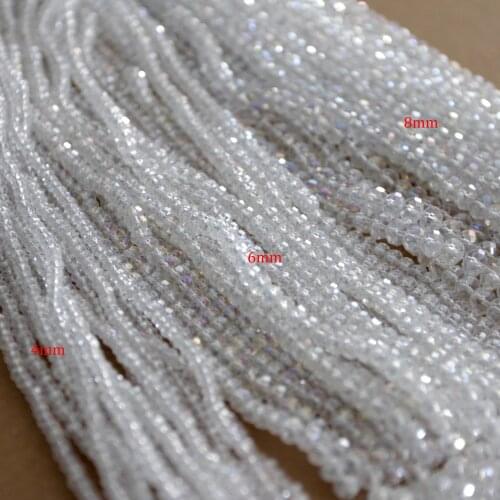 La Belleza clear crystals,round crystal 5 rolls /lot