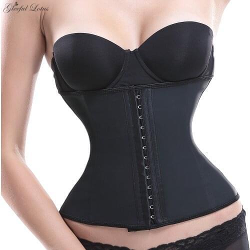 Latex Waist Trainer women binders and shapers Body Shaper Colombian Girdles Corset For Losing Weight Short Torso Modeling Strap