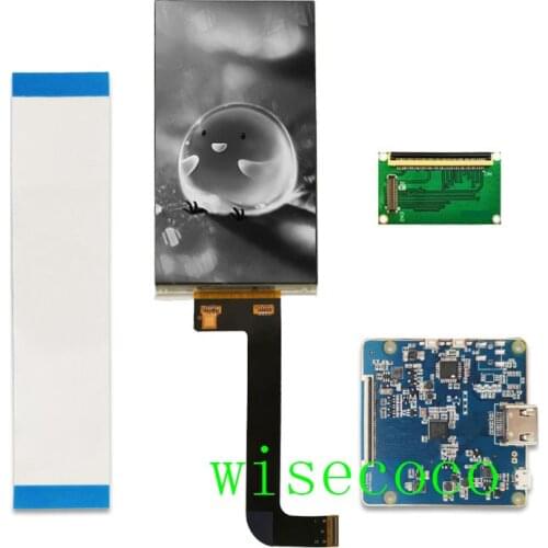 Monochrome LCD With Driver board 5.5 inch 1080*1900 Mono LCD 3D Printer High Transmittance