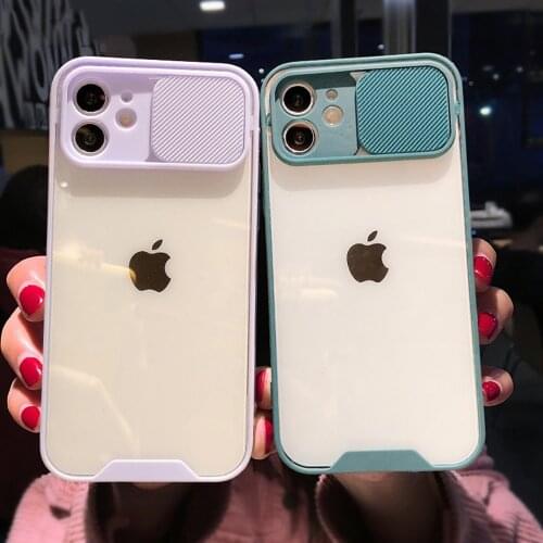 Transparent Camera Protection Clear Shockproof Soft Phone Case For iPhone 11 Pro Max 12 Pro MiNi XS Max X XR 8 7 Plus Cover