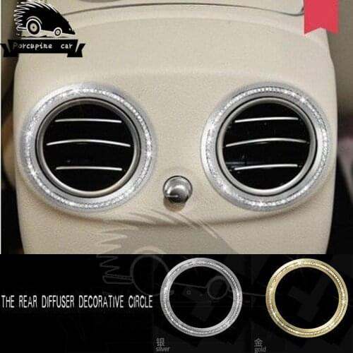 Rear Cover Trim Car Accessories Air-conditioning outlet For Mercedes W205 Class C GLC C180 C200 C260 C400 2015 2016 2017