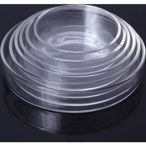 New Arrival Fish Tank Feeder Aquarium Shrimp Glass Feeding Bowl Dish Tray 6 Size A823