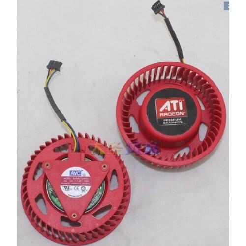 New AVC turbo fan HD4850 489059705870 1.2A 12V