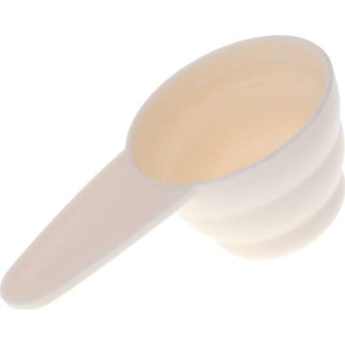 M17D Food Grade Plastic Measuring Spoon With Scale Coffee Scoop Baking Utensils Milk Powder Spoons