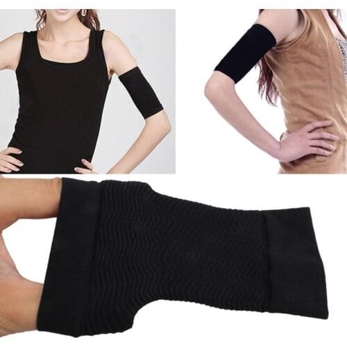 2 PCS Arm Slimming Wraps Braces Supports Weight Loss Calories off Slimming Arm Massage Sleeve Arms Shaper Thinner Tool