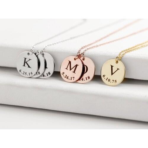 Charms for Jewelry Bracelet Personalized Bar Necklace Stainless Steel Jewelr Making Customized Nameplate Mom Gift Choker