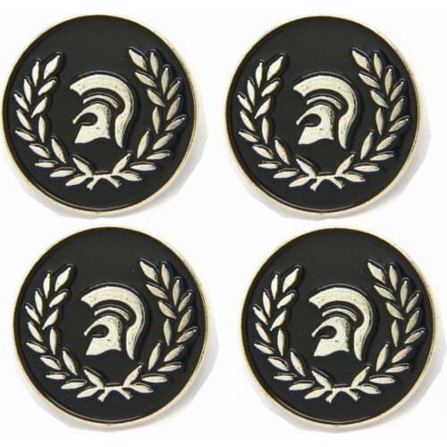LOTS 5pcs Trojan Helmet Lapel Hat Cap Tie Pin Badge Spartan Galea Brooch Gift Souvenir New Fans Gifts Jewelry 2 X 2 CM