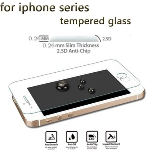 SWANDA Tempered Glass For Iphone 6 6s 7 8 Plus XS Max XR Flim on i12mini x 12 Pro i11 Screen Protectors Explosion Proof