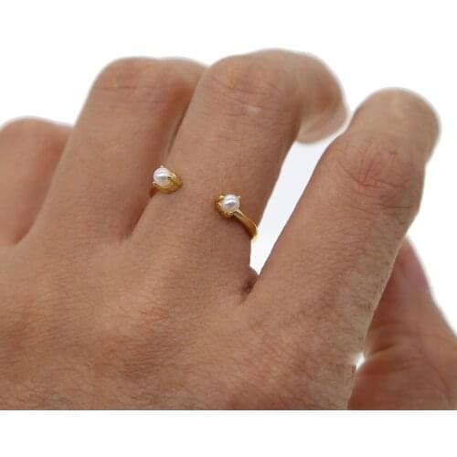 925 sterling silver Hot Fashion womens Ring simple tiny minimal Adjustable delicate Ring Opening kunckle midi finger Jewelry