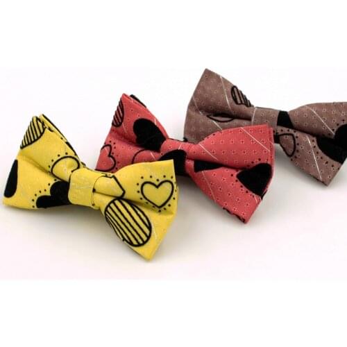 1pc/lot New Lovely Boys Girls School Fashion Bow tie For Kids Bowtie Red Yellow Baby Butterfly Cravat Gravata
