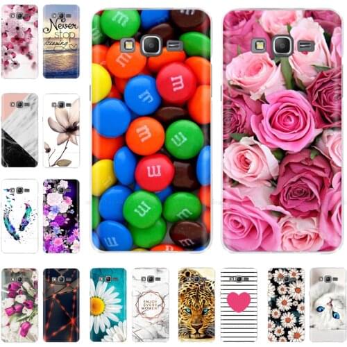 For Coque Samsung Galaxy Grand Prime Case G530 G530H G531 G531H G531F SM-G531F Flora TPU Case Cover Cute Silicone Phone Cases