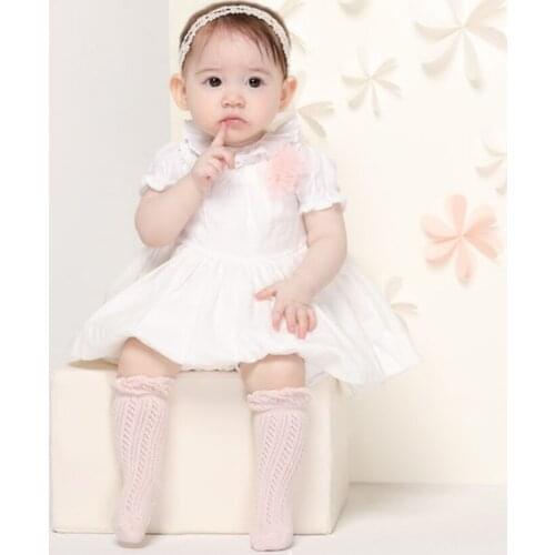 Baby Socks Summer Cotton Baby Socks Knee High Kids Boy Girl Socks Cartoon Cat Leg Warmers 0-6Year