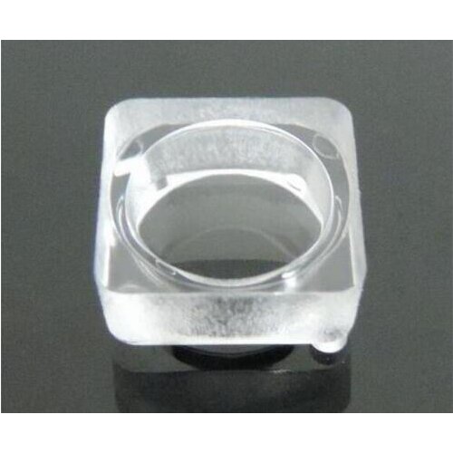 EXAV-10.3 High quality 5050 LED Lens, Size: 10.3X10.3X5.3mm, 120 degree, Temperature: -30 to+98, Clean surface, PMMA materials