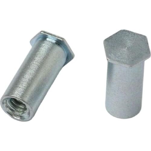M2.5 BSO Zinc Plated Steel PEM Self Clinching Blind Standoffs 200pcs/lot