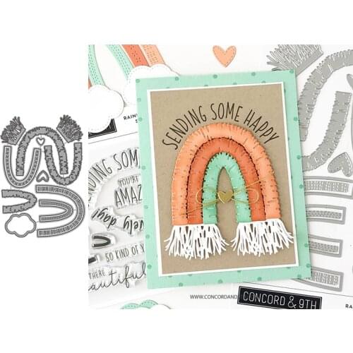 Arc-Shaped Metal Cutting Dies for Scrapbooking Handmade Tools Mold Cut Stencil New DIY Card Make Mould Model Craft Decoration