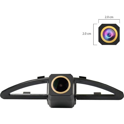 Misayaee Golden HD Car Rear View Reverse Camera Plate Light for Hyundai Sonata from 2009