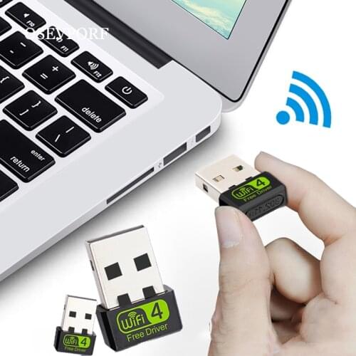 OSEVPORF Mini USB WiFi Adapter 150Mbps Wi-Fi Adapter For PC USB Ethernet WiFi Dongle 2.4G Network Card Wirless Wi Fi Receiver
