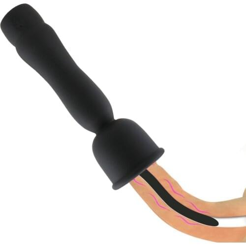 2019 New Urethra Vibrator For Men Silicone Vibrating Penis Plug Urethral Stretcher Vibes Male Gay Sex Toys Prostate Massager