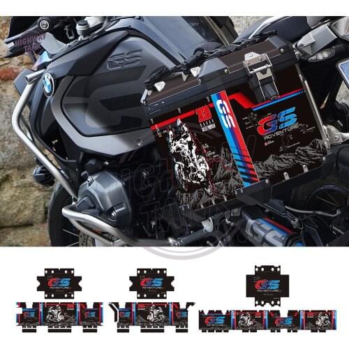 Motorcycle Reflective Decal Case for BMW RALLYE 2020 F800GS F850GS R1200GS R1250GS Aluminum Panniers Sticker