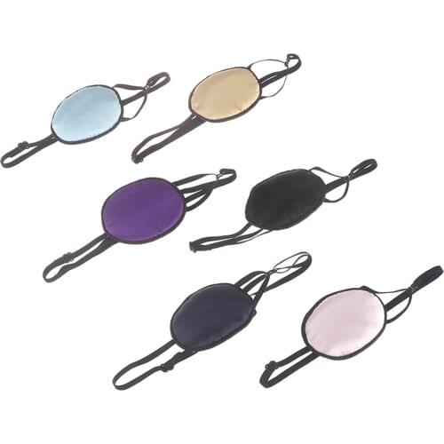 Soft Occlusion Shade Obscure Astigmatism Traniing Eyemask Silk Amblyopia Eye Patches For Children Adults Medical Lazy Eye Patch