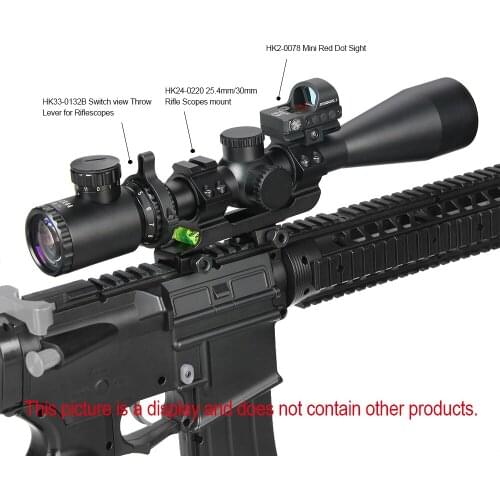 PPT Hunting aluminum Double Ring Rifle Scopes Mount 25.4mm-30mm with Accessories GZ240220