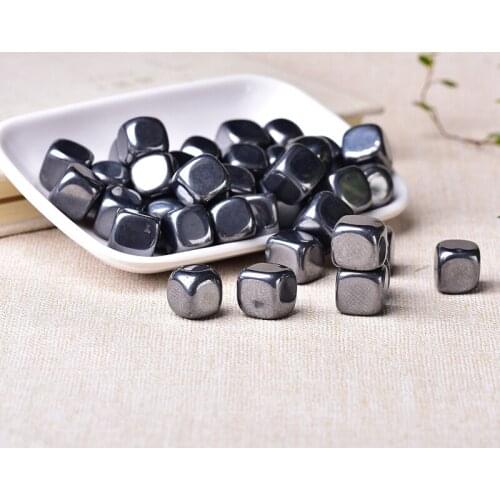 1pc Natural Terahertz Cube Ore Mineral Crystal Stone Mineral Teaching Specimen Gem Ornaments Terahertz Gemstone Christmas Gift