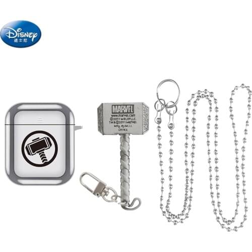 Marvel Thor Captain Plating Luxury Wireless Bluetooth Earphone Case for AirPods Pro Bag for Air Pods 2 1 Protective Soft Cover