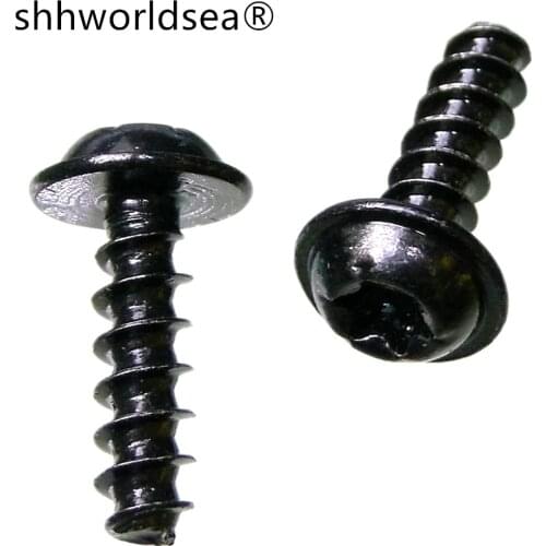 Shhworldsea 100PCS M4 screws fasteners headlights, taillights, front and rear door lock switches, luggage floor buckle for bmw