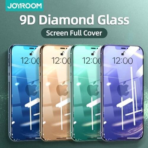 Joyroom 9D Screen Protector Tempered Glass For iPhone 12 Pro Max Full Cover Protective Glass For iPhone 12 mini Tempered Film