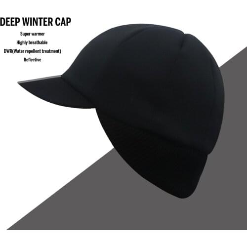 SPEXCEL winter thermal Double layer design desing Cycling cap Highly breathable and Water repellent Protect the ear bicycle hat