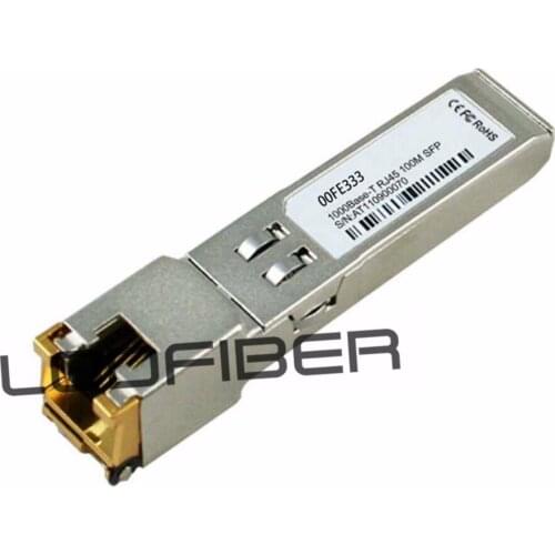 00FE333 Compatible 1000BASE-T SFP Copper RJ-45 100m Transceiver