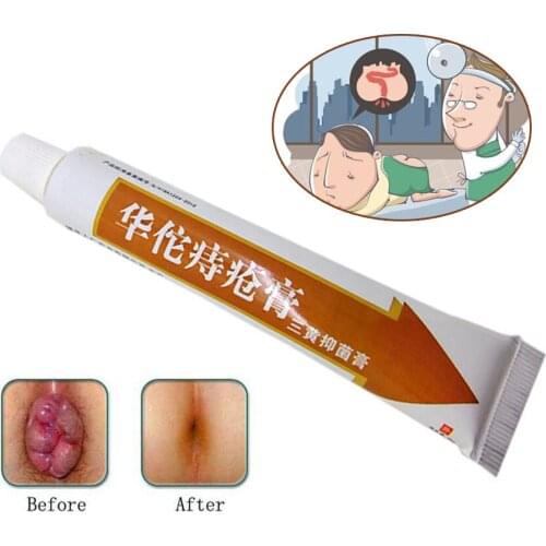 1 Pc Hemorrhoids Ointment 100% Original Vietnam Chinese Cream Painkiller Pain Relief External Anal Fissure Medical Plaster