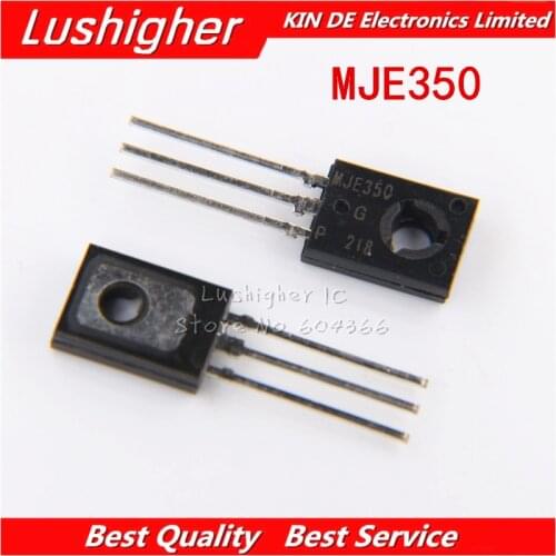 10pcs MJE350 TO-126 MJE350G TO126 Transistor New Original