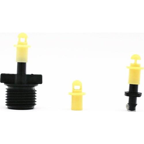 10PCS Yellow Refraction Sprinkler Misting Nozzle Fruit Tree Watering Tools Garden Spray Micro Fittings