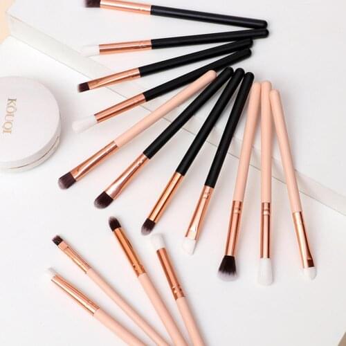 12Pcs/Set Blusher Foundation Eyeshadow Eyebrow Powder Soft Brushes Makeup Kit Makeup Brush makeup brushes brochas maquillaje