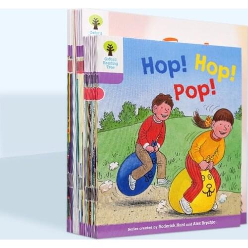 30pcs/set Oxford Reading Tree level 1+ picture book baby kids English learning children early education phonics 4-7 year