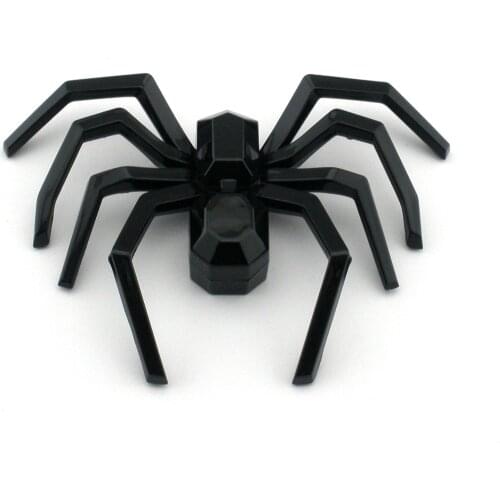 3D arachnid badge Plastic Spider car Sticker Chrome Custom automotive Emblem 3D auto Logo