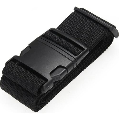 Luggage belt strap Belt Cord Rope Black for Suitcase travel luggage strap 2M