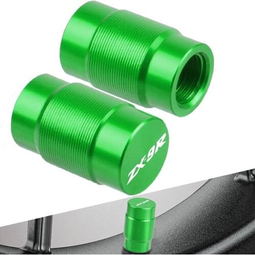For Kawasaki Ninja ZX-9R ZX900 1994-2003 ZX9R ZX 9R 9 R 900 1995 1996 1997 1998 1999 Wheel Tire Valve Stem Caps Airtight Covers